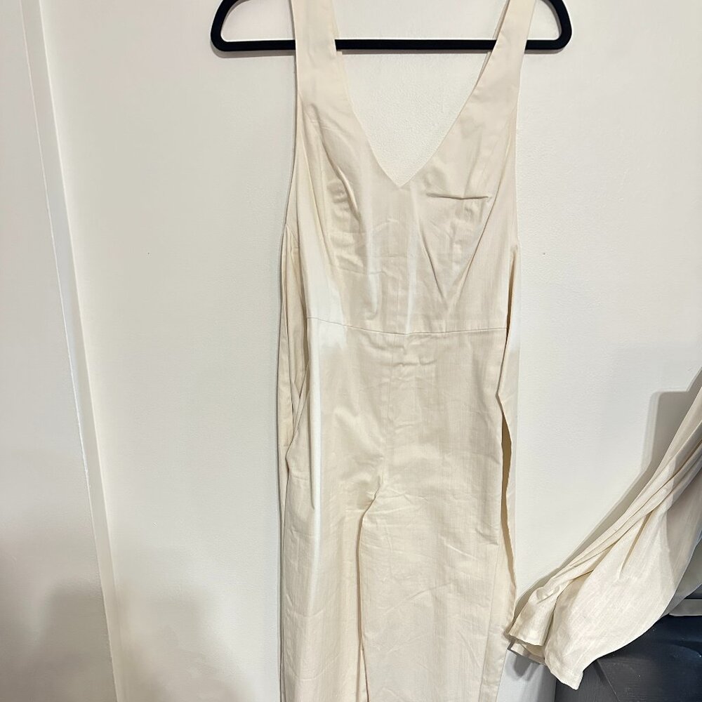 Wide Leg Sleeveless Jumpsuit